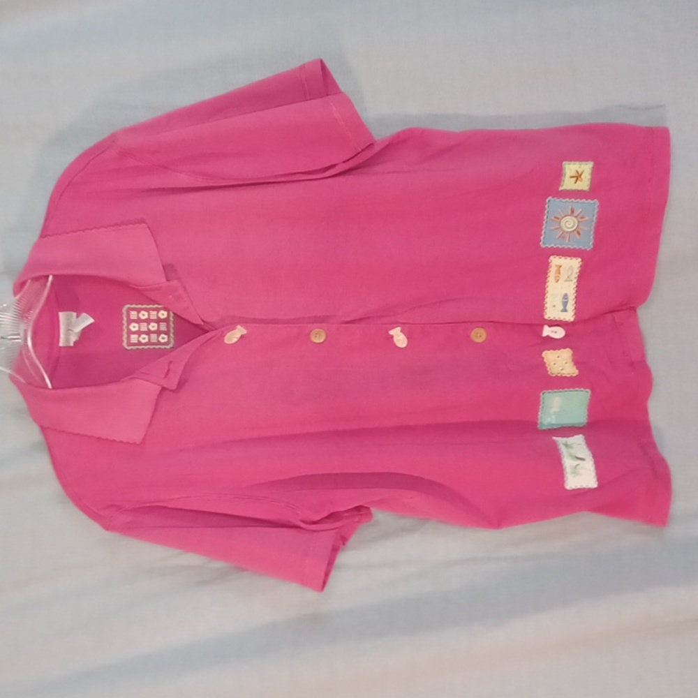 Women's XL Koret button polo